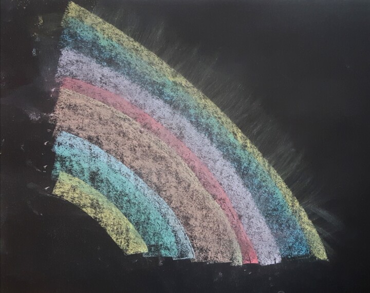 arcobaleno 绘画, 11.8x15.8 in