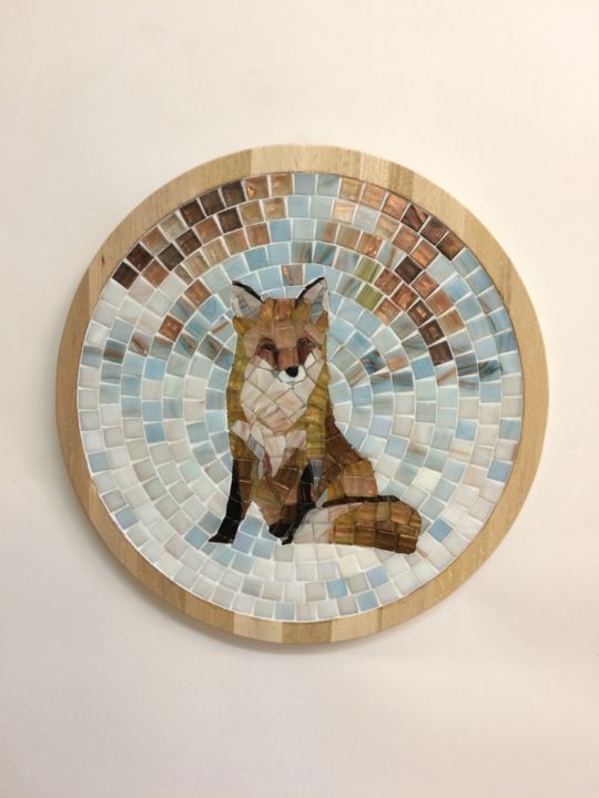 Design getiteld "Лисичка" door Gennadii Chernev, Origineel Kunstwerk, Mozaïek