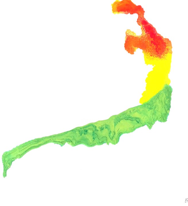 "L'Arbre de la Créat…" başlıklı Tablo Laura Rucinska (Eos) tarafından, Orijinal sanat, Akrilik