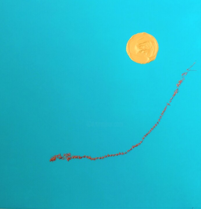 Le Voyage de la Mer 绘画, 16.5x16.1 in