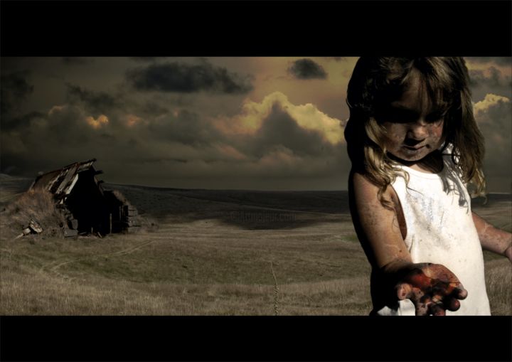 Digital Arts titled "Child" by Jan Oklinski, Original Artwork, 2D Digital Work