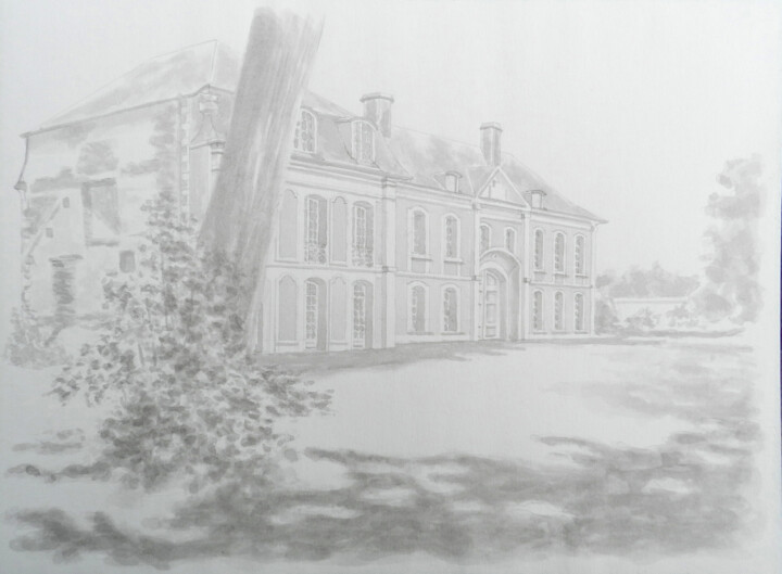 Pintura titulada "wariville 02" por Daniel Descamps, Obra de arte original, Tinta