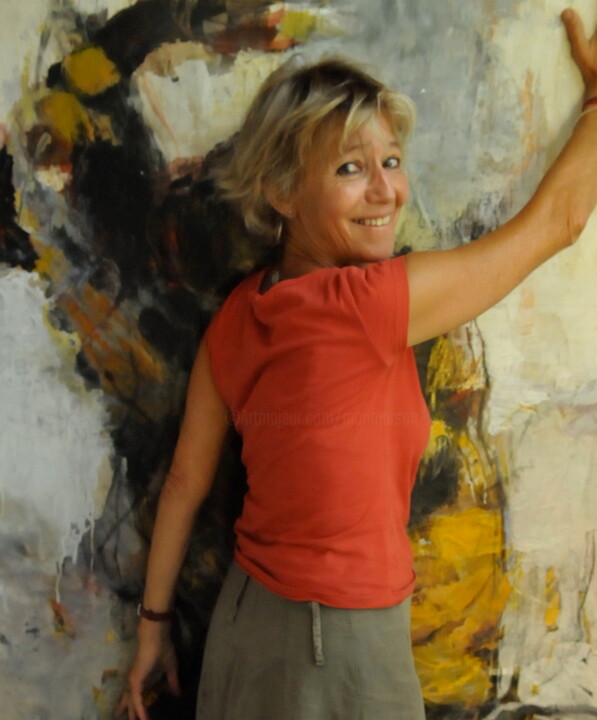 Φωτογραφία με τίτλο "Portrait" από Catherine Monmarson, Αυθεντικά έργα τέχνης, Ακρυλικό