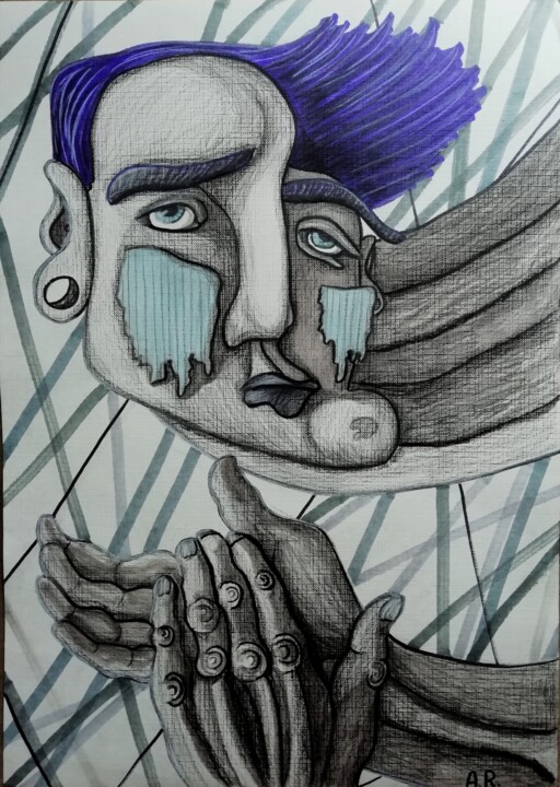 Sarcasm 图画, 16.5x11.7 in