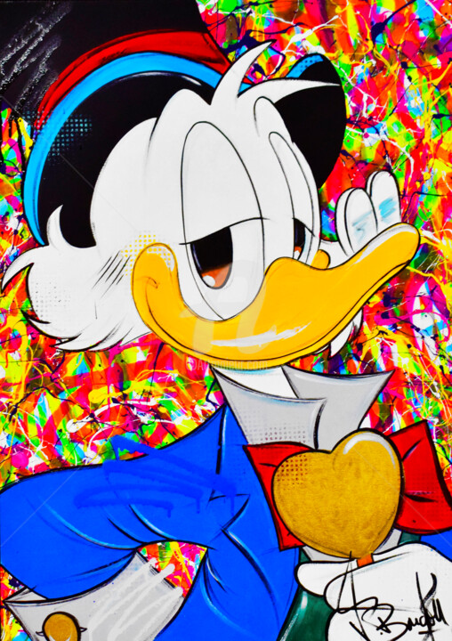 PICSOU LOVE 绘画, 27.6x19.7 in