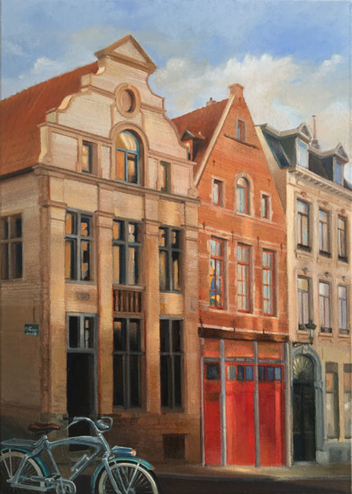 "Le Monark" 绘画, 27.6x19.7 in