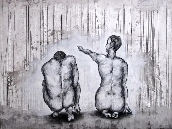 绘画,  47.2x59.1 in 