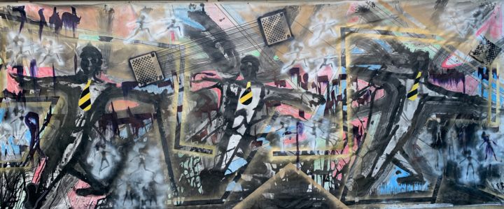 绘画,  78.7x196.9 in 