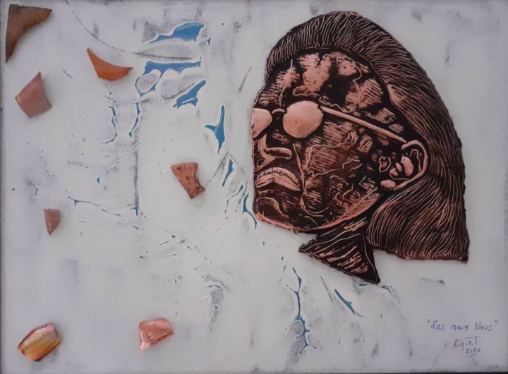 绘画,  13x16.9 in 