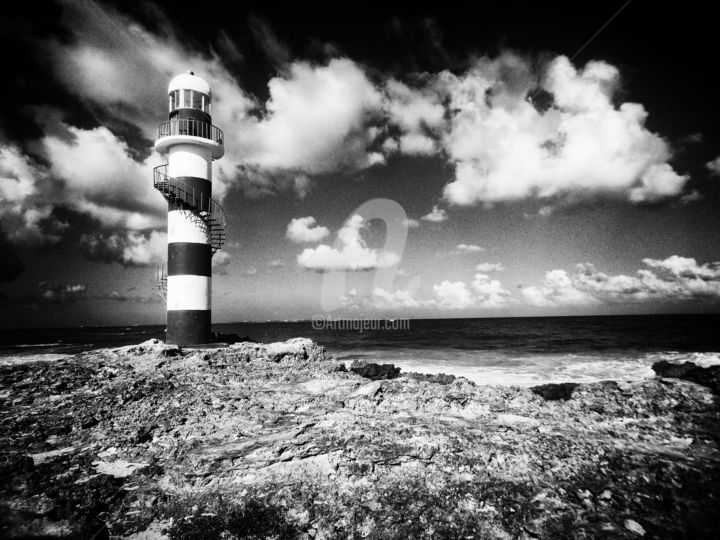 Photography titled "*Cancun Mexico Ligh…" by Michael C Bertsch, Original Artwork, Digital Photography
