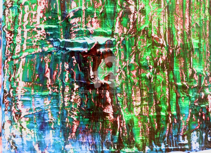 Painting titled "Art inspired by Nat…" by Nicole Cecil B, Original Artwork, Acrylic
