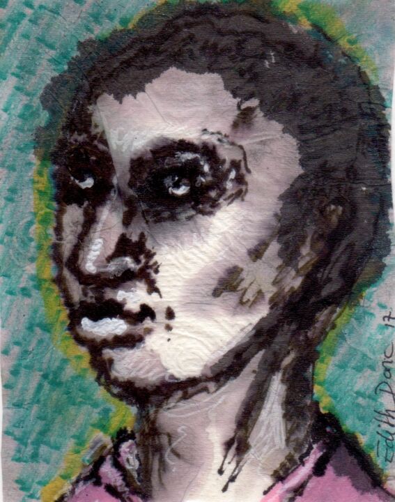 图画,  4.7x3.9 in 