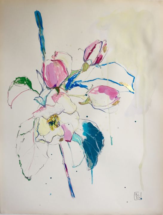 Flower Power 3 图画, 29.5x19.7 in
