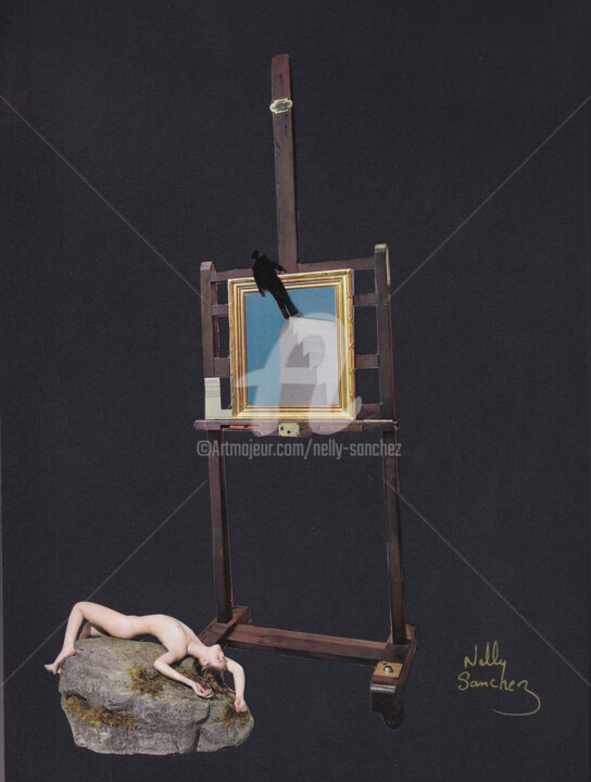 Solitudes 拼贴, 11.8x8.3 in