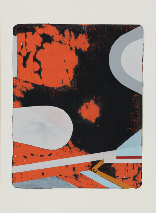 Untitled (20200407) 印花与版画, 13.1x9.5 in