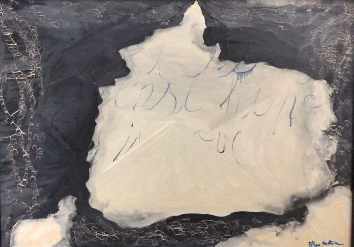 「Love letter」というタイトルの絵画 Eliza Maticaによって, オリジナルのアートワーク, オイル