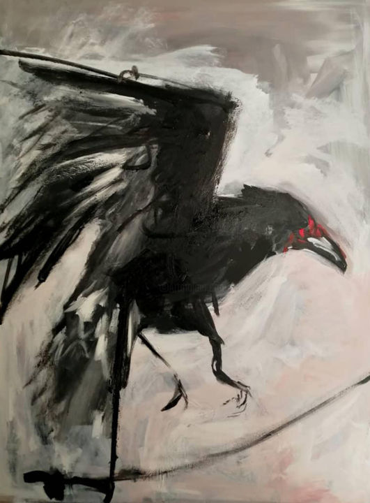 Peinture intitulée "Untitled-2" par Yeganeh Khosravimanesh, Œuvre d'art originale, Acrylique