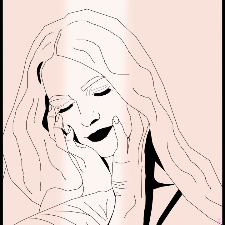 "Нежность" başlıklı Dijital Sanat Александра Трутнева tarafından, Orijinal sanat, Dijital Resim