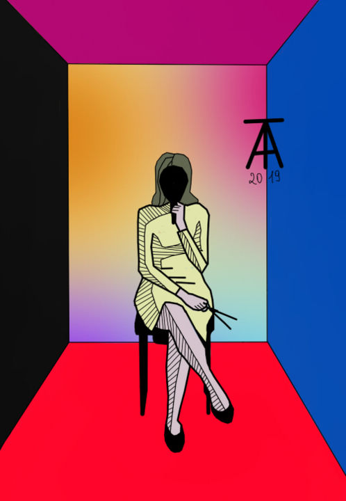 "Зеркало" başlıklı Dijital Sanat Александра Трутнева tarafından, Orijinal sanat, Dijital Resim