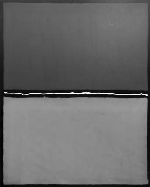 Sea Of Darkness 绘画, 60x48 in