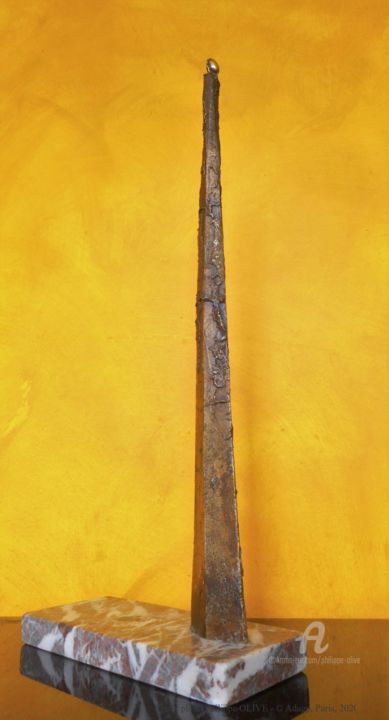 MUSE Série 1 bis 雕塑, 15.4x3 in