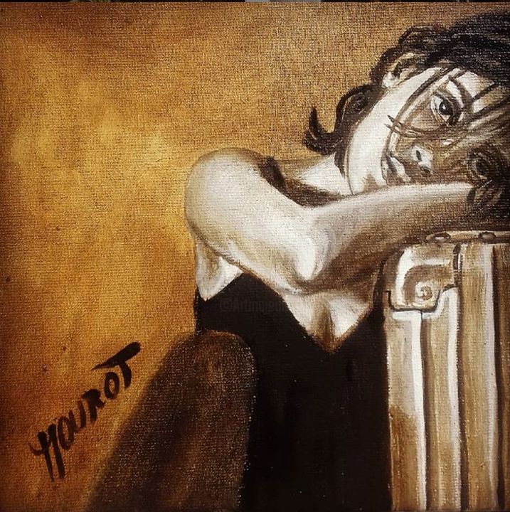 绘画,  7.9x7.9 in 