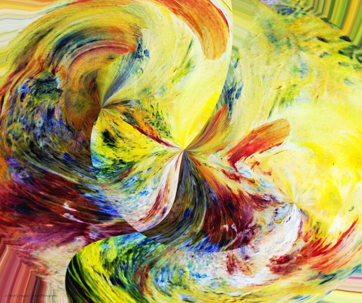 Fotografie getiteld "Folie des grandeurs" door Sarah Leseigneur, Origineel Kunstwerk, 2D Digital Work