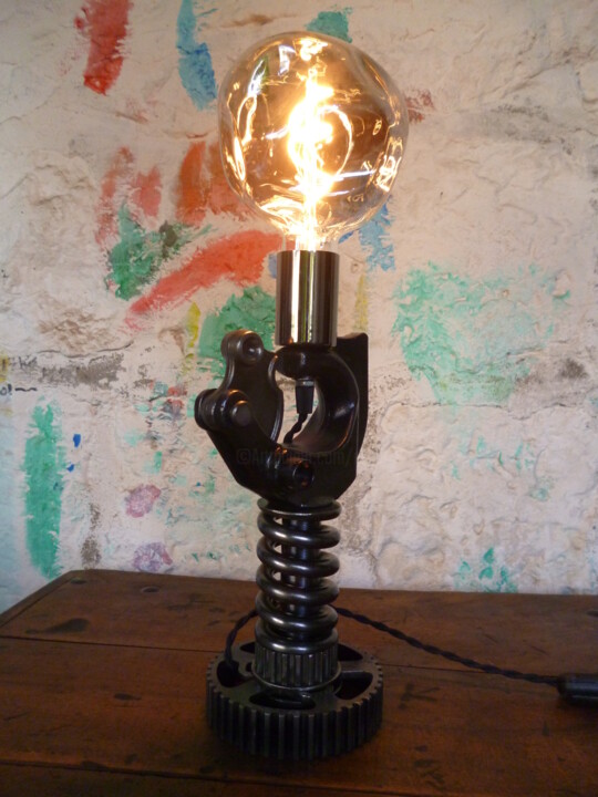 Lampe design industriel - TIGRE - Design, 22.1x5.1 in