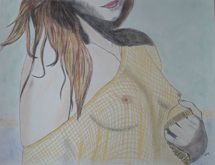 绘画,  12.6x16.1 in 