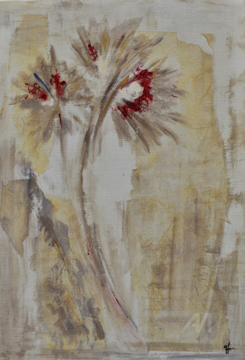 éphémère 绘画, 21.7x15 in