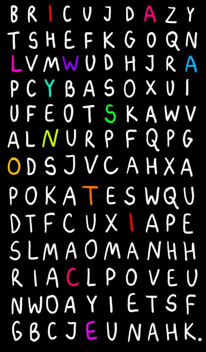 "mysterious letters" başlıklı Dijital Sanat Katerina Demidenko (katedelalune) tarafından, Orijinal sanat, 2D Dijital Çalışma