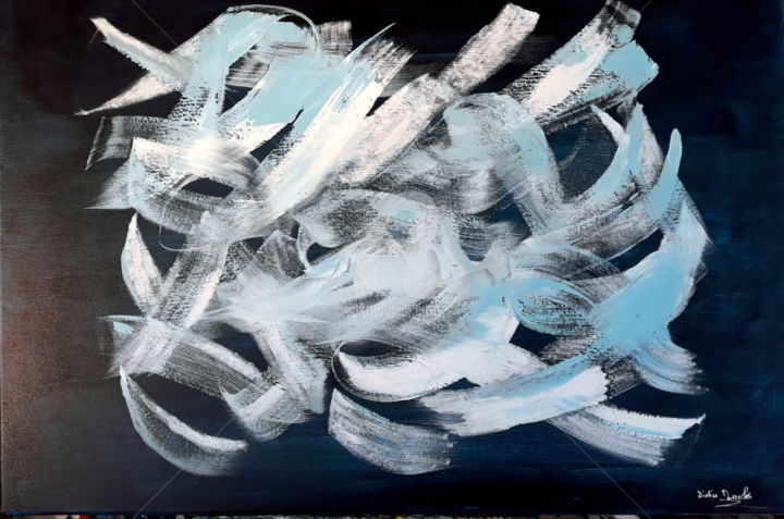 Peinture intitulée "Inspiration et art…" par Didier Duclos, Œuvre d'art originale, Acrylique