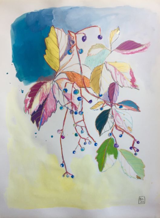Flower Power 7 图画, 29.5x19.7 in