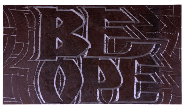 Artisanat intitulée "DR37" par Béopé, Œuvre d'art originale