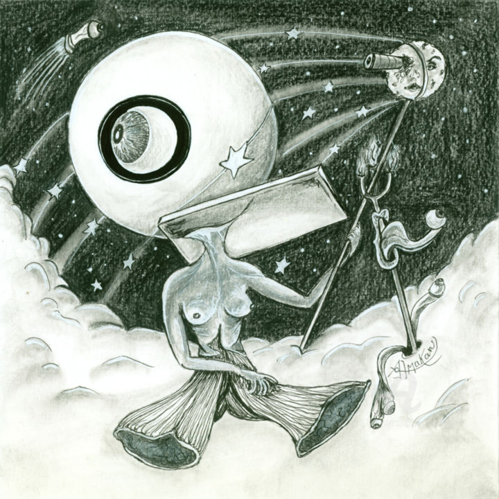 Orbites 图画, 8.3x8.3 in