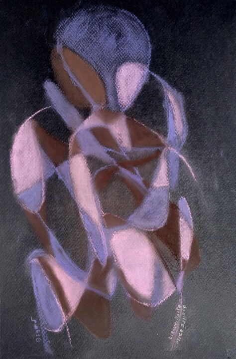 Dualité Bienveillante 图画, 15x9.9 in