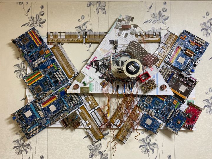 Design getiteld "Forbes" door Alesia Batiunia, Origineel Kunstwerk, Tabel kunst