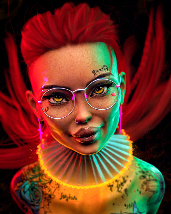 "Plen" başlıklı Dijital Sanat Andrey Potlog tarafından, Orijinal sanat, 2D Dijital Çalışma