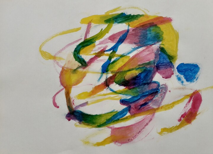 Ma Sorcière Bien Multicolor 绘画, 11.5x15.8 in