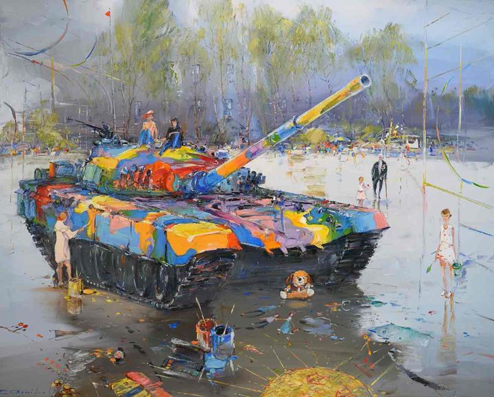 Reserves 绘画, 37.4x49.2 in