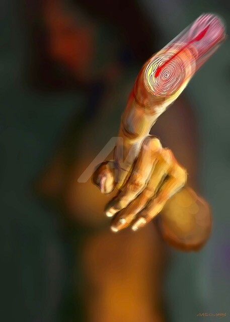 "Девушка" başlıklı Dijital Sanat Ales Dolbnya tarafından, Orijinal sanat, Dijital Resim