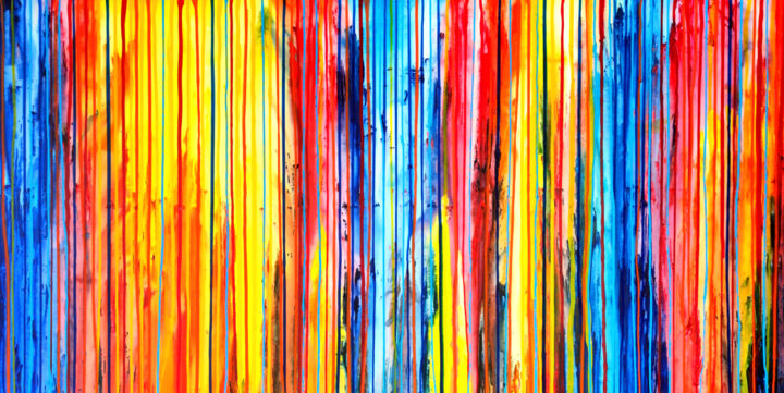 Painting titled "The Emotional Creat…" by Carla Sá Fernandes, Original Artwork, Acrylic