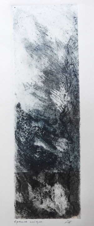 Sans Aucun Titre - #ArtistSupportPledge 印花与版画, 9.5x3.9 in