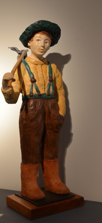 Benny 雕塑, 16.5x7.5 in