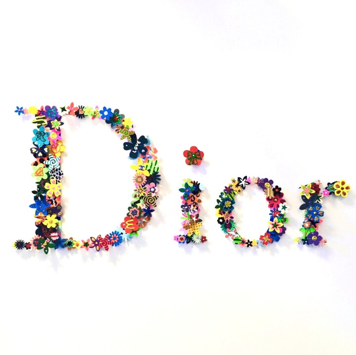 J'adore Collages, 31,5x31,5 in