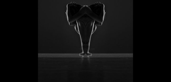 "Jour 5 - J'ai fermé…" başlıklı Dijital Sanat Naïma Gharbi tarafından, Orijinal sanat, Foto Montaj