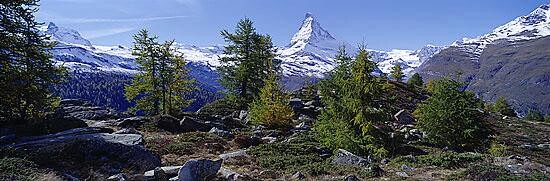 Photography titled "Mt-Cervin, joyaux d…" by Artvision Claude Bossel, Original Artwork