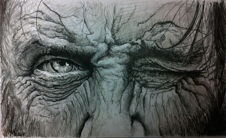 图画,  8.7x15.8 in 