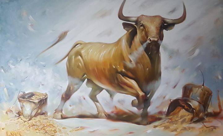 绘画,  45.3x73.6 in 