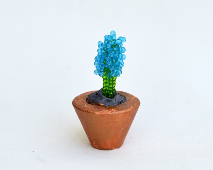 Potted flower miniature O206 设计